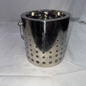 Mikasa Cheers Stainless Steel Ice‎ Bucket Scoop Barware